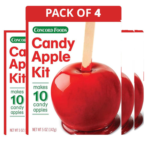 Concord Foods Concord Foods Candy Apple Kit for Family Treats, Carnivals, Fairs,