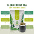 100 Count, BALIBETOV Organic Unsmoked Yerba Mate Tea Bags Traditional Cut, Clean Natural Energy, Gluten-Free & Vegan