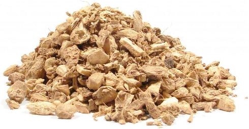 Chopped Ginger Root, 4oz - Cut Ginger Supplement and Herbal Tea