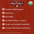 24 Organic Positively Tea Company, English Breakfast Black Tea, K-Cup Compatible, Pods