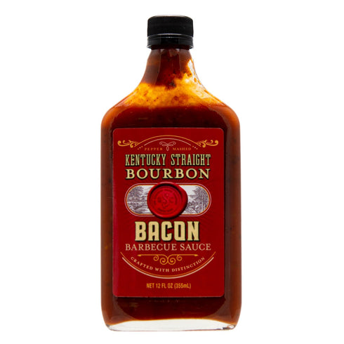 Kentucky Straight Bourbon Barbecue Sauce, Perfect for Grilling, Condiment for Chicken, Ribs, Veggies, Rich & Savory
