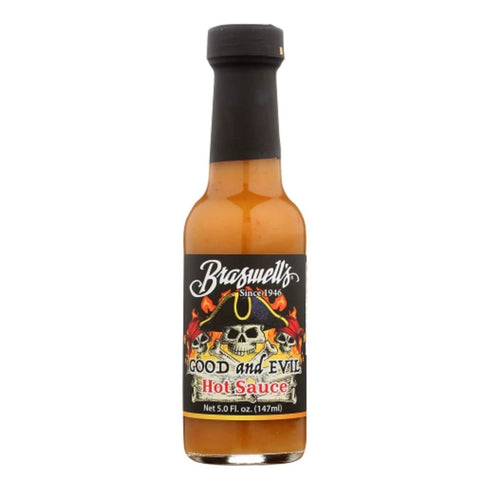 Braswells Good and Evil Hot Sauce, 5 Ounce, Pack of 1