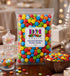 DM Sweets 1.5 lbs Assorted Rainbow Pucker Candy - of Fresh Delicious Sour Fruity Flavored Crunchy Candy. Perfect