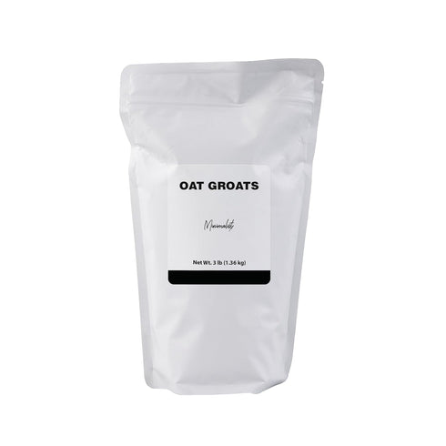 Minimalist Oat Groats, Ideal for Cooking and Baking, Packaged in a Resealable