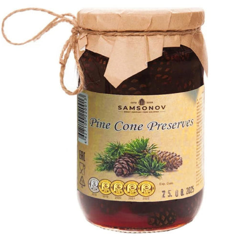 Generic Pine Cone Jam Preserves with Baby Pine Cones 480g/ 16.93 oz by