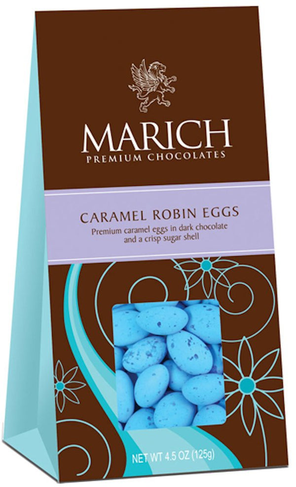 Marich CONFECTIONERY Caramel Robin Eggs, 4.25 Ounce