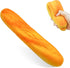 Chedin Artificial French Baguette, Lifelike Fake Bread Loaf for Kitchen Window Display, Photo