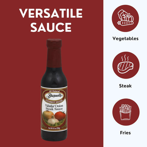 9.5 Oz Braswell's Vidalia Onion Steak Sauce