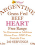 CurEase 4.2 oz Beef Heart Powder from Argentine Bovine (Beef) Bag