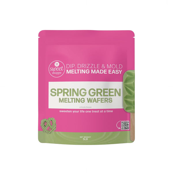 Sweet Shoppe Spring Green Melting Wafers, 5 pounds