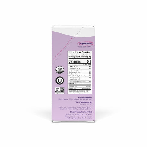 10ct Packaging. JOI Organic Oat Milk Powder, Unsweetened Carton - Instant, Single Ingredient, Dairy Free, Plant Based