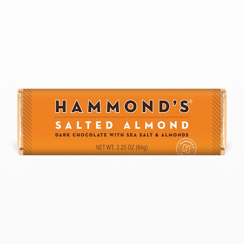 Salted Almond Dark Chocolate Bars, 1 Bar Count