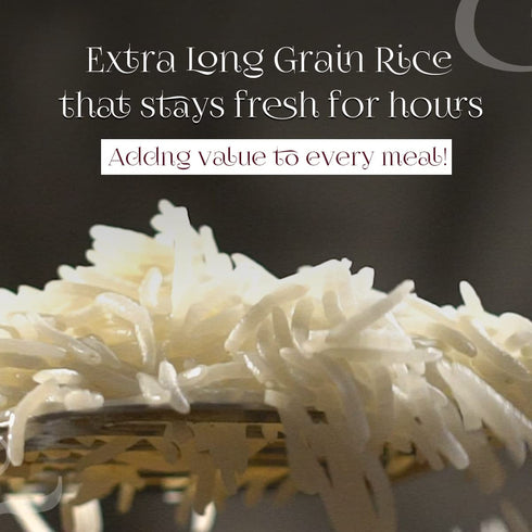 10 Lbs Shahzada Supreme Basmati Rice Extra Long Grain, Non-Sticky, Non GMO, Vegan, Gluten Free, No Cholesterol, Low