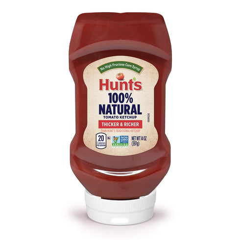 Hunts Best Ever Tomato Ketchup, 14-oz. Bottle (Pack of 12)