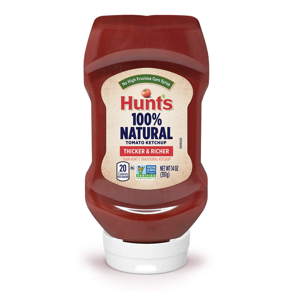 Hunts Best Ever Tomato Ketchup, 14-oz. Bottle (Pack of 12)