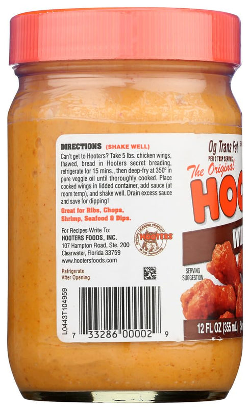 Hooters Medium Wing Sauce, 12oz.
