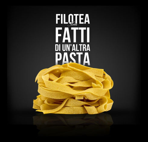 Filotea 100% 250 Pack Quadrucci Short Line Artisan Egg Pasta | with Fresh Eggs | Handmade Made in Italy | g