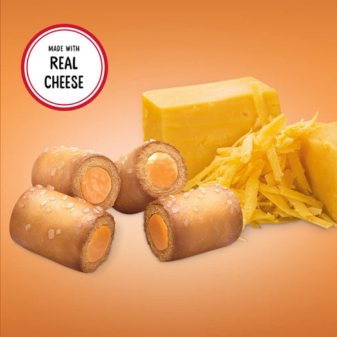 Packs, 6.3-Ounce (Pack 12) COMBOS Cheddar Cheese Pretzel Baked Snack Cheese Crackers Snacks, Bag Bulk Box