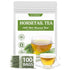 Premium 100 Horsetail Tea Bags, 100% Wild Natural Horse Tail Herb, For Hair & Nail, No Additives, Caffeine Free, Cola