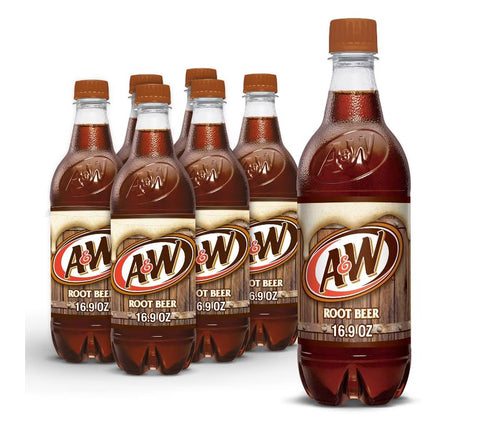 Variety Pack 16.9 Oz (12 A&W Root Beer, Fl Bottles)