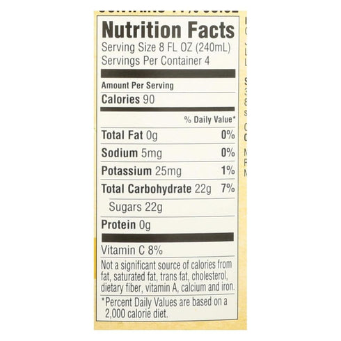 32 oz 4 Pack Santa Cruz Organic Lemonade, Organic, Non-GMO, Refreshing Citrus Beverage