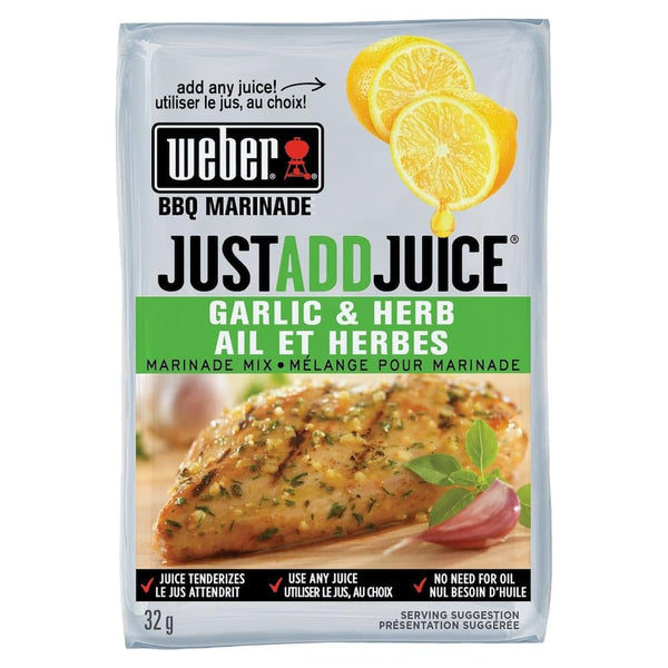 Just Add Juice Garlic & Herb Marinade Mix, 1.12-oz