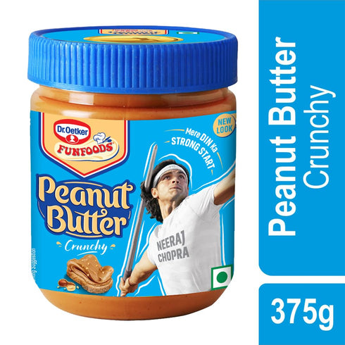 Funfoods 375 Dr. Oetker Dr. Oetker Peanut Butter Crunchy grams, Crunchy
