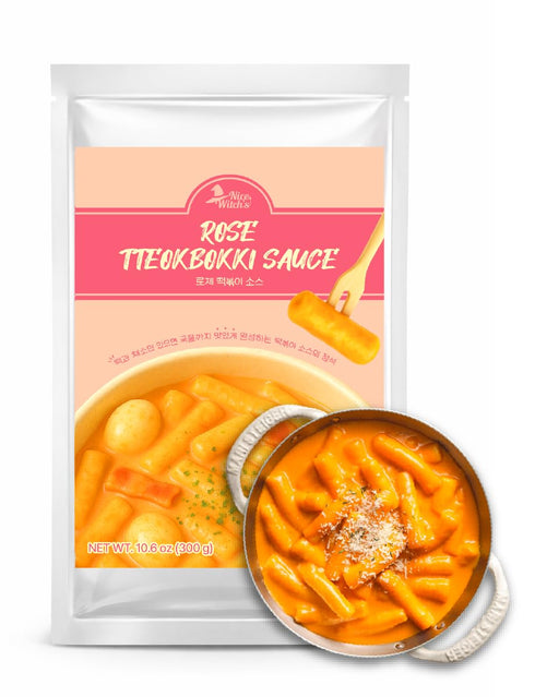 Nice Witch's Secret Recipe Korean Rose Tteokbokki Powder Sauce 12 servings Perfect