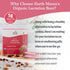 5 Count (Pack 2) Earth Mama Organic Milkmaid Lactation Bars, Cranberry Almond, USDA Certified Organic Breastfeeding