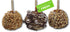 3 Pack US Sweets Caramel Apple - Caramel Granny Smith Apples Rolled in Nuts & Marshmallows w/Chocolate Drizzle |