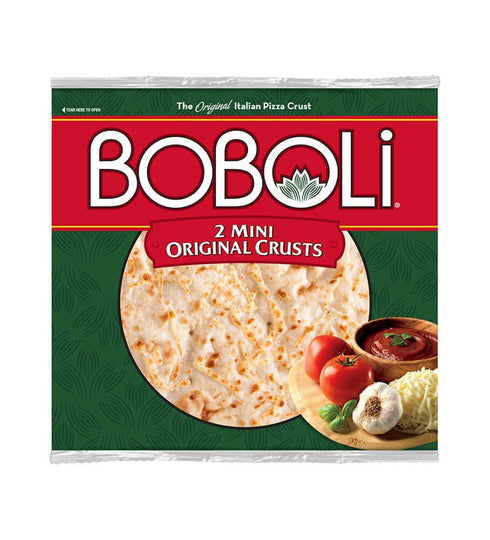 Boboli , 2 Mini 8" Pizza Crusts, 10oz Package (Pack of 3)