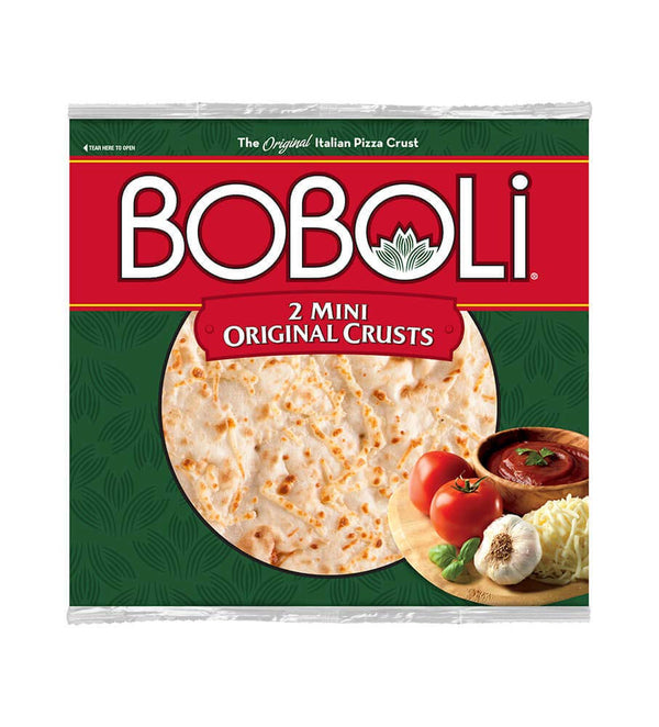 Boboli , 2 Mini 8" Pizza Crusts, 10oz Package (Pack of 3)