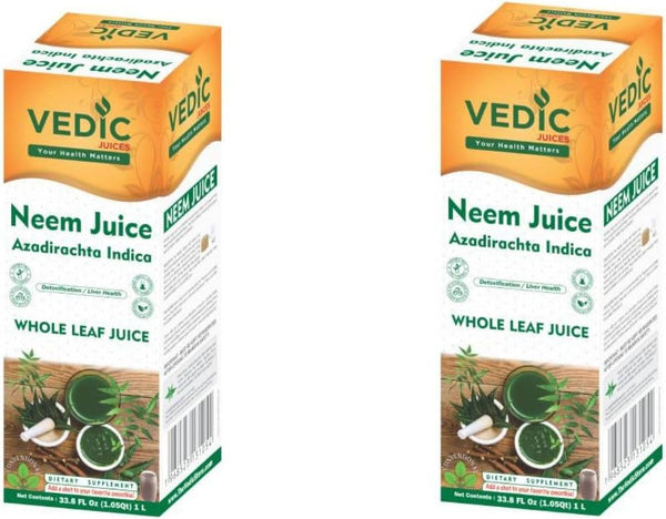 Neem Herbal Juice Botanical Neem Extract Beverage Traditional Herbal Drink 33.8 fl