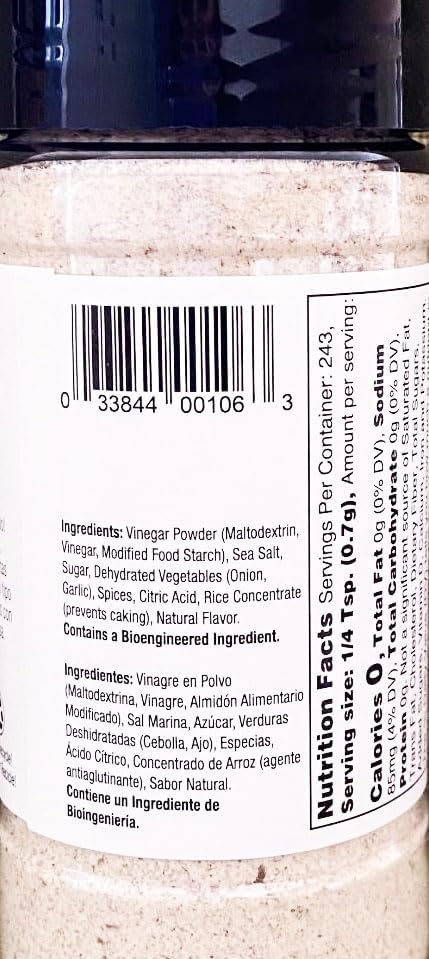 Pack 2 Vinegar & Sea Salt Seasoning - Badia Spices