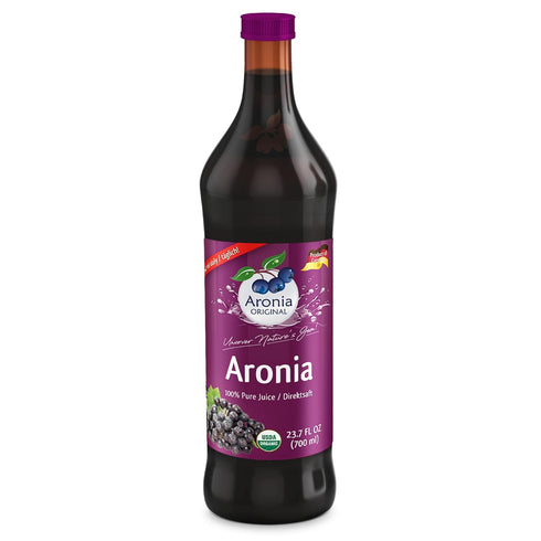 Aronia Original Organic Aronia Berry Juice 23.7 Fl Oz - 100% Pure
