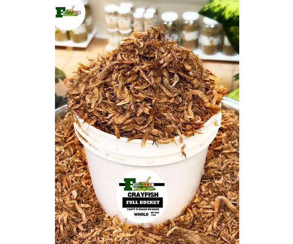 Generic Crayfish. Dried, Whole. 22.40oz (1.4LB)