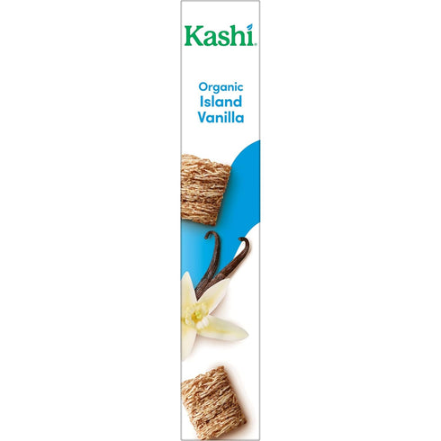 16.3oz (1 Kashi Cold Breakfast Cereal, Vegan, Organic Fiber Cereal, Island Vanilla, Box Box)