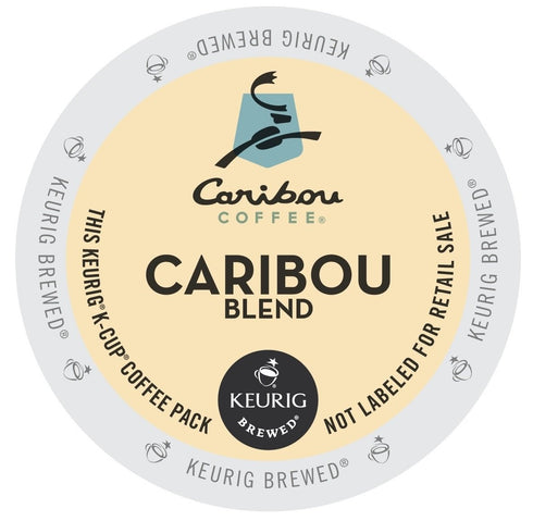 80 Caribou Coffee, Caribou Blend, K Cups