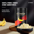 FLTTNSQK 150g/5.3oz 1 Freeze-Dried Banana Diced, Fruit Snacks with Ingredients, No Sugar Added, Cube for Drink, Baking