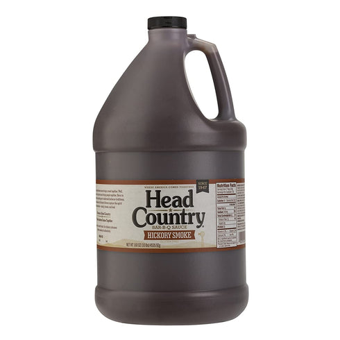 Head Country Bar-B-Q Sauce, Hickory Smoke 160 Ounce - Soy Free & Gluten Free BBQ Sauce