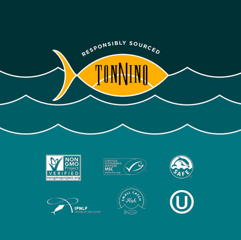 Pack 12 (4.94 (Pack 12), Tonnino Yellowfin Tuna Fish in Olive Oil - of Can Ounces of Olive Oil)