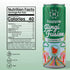 (900mg), (6 Pack) Happie Fungi Fusion Watermelon Sparkling Mushroom Drink with Lion's Mane Cordyceps & Reishi