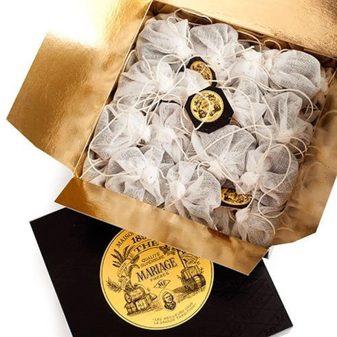 Mariage Frres 30 (1 Pack) Mariage Freres Earl Grey Imperial, traditional cotton muslin tea bag sachets