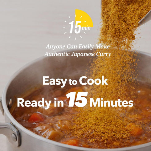 Store 12-Spice 100% 5.3oz (150g) Authentic Japanese Curry Roux Powder Medium Hot, Blend Sauce Mix, Plant-Based & Vegan