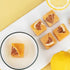 MIHUNTANG 10.93oz /310g Package Rock Sugar Lemon Tea Lemon Honey Rock Candy Yellow Lump Rock Sugar with Lemon Sugar