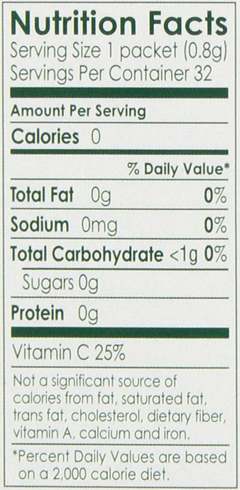True Citrus True Lemon Crystallized Lemon, 2 Boxes of 32 (64 Packets)