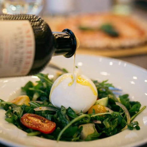 33.8 (1 Carapelli - Unfiltered Organic Extra Virgin Olive Oil: First Cold-Pressed EVOO Fluid Ounces Liter)