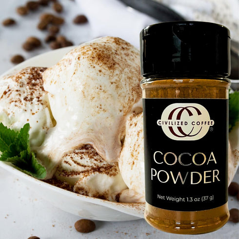 Set 7 Civilized Coffee Premium Coffee Toppings Gift Gourmet Spices & Flavors for Coffee Bar & Lattes