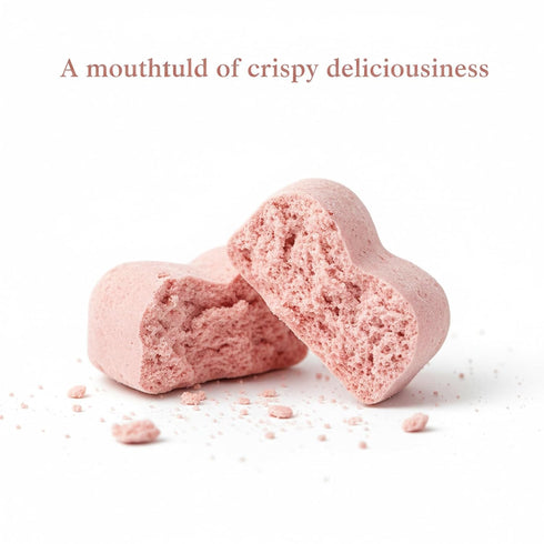DYBOEDYO 5.29oz/150g,Strawberry, Freeze Dried Ice Cream Chocolate, and Original,Creamy & Crunchy Treat,Individually