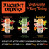 Pack 16 oz 12 Pack ANCIENT DRINKS Apple Cider Vinegar Electrolyte Drink with Probiotics Organic Hydration Beverage